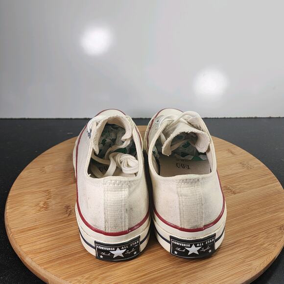 Women's Converse Chuck Taylor All Star Sz 8 010176 White Canvas Casual Sneakers - Picture 5 of 9